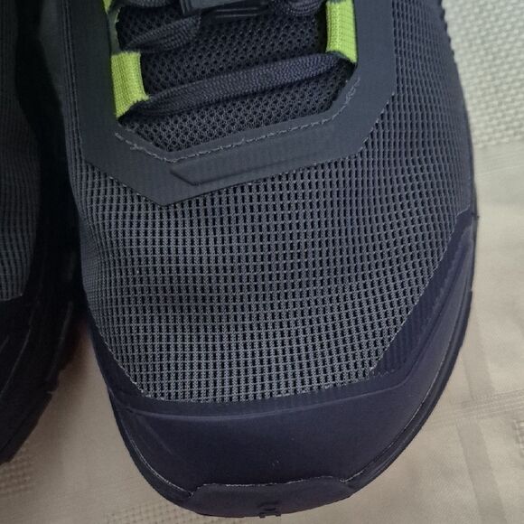 On Running Men's Dark Purple and Lime Athletic Shoes - Picture 14 of 16
